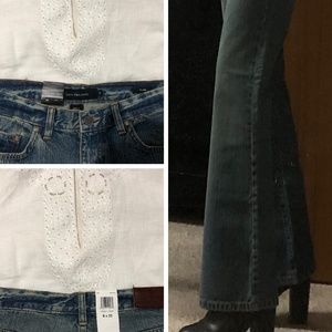 NWT 100% Cotton Calvin Klein Flare Jeans